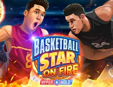 Basketball Star on Fire